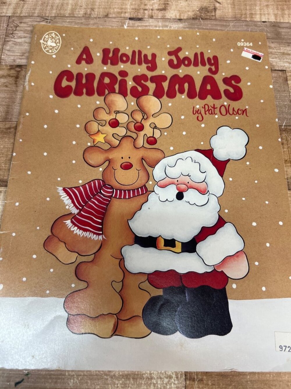 A Holly Jolly Christmas Tole Decorative Painting Book By Pat Olson Folk Art Tech